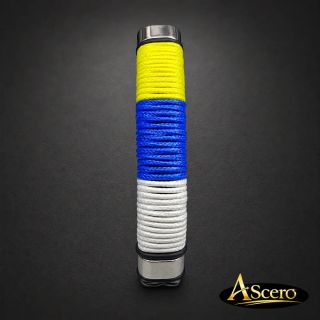 Pulsera Canaria de Cuero y Acero