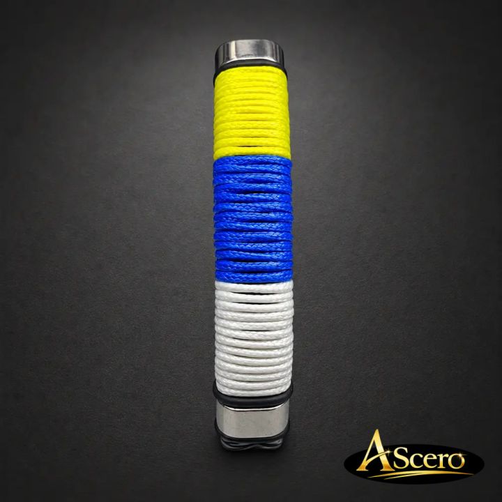 Pulsera Canaria de Cuero y Acero