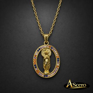 Colgante Inmaculada Concepción circonitas