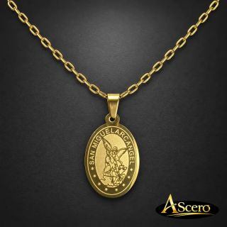 Cadena con medalla San Miguel Arcángel
