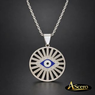 Cadena con Colgante Ojo Protector