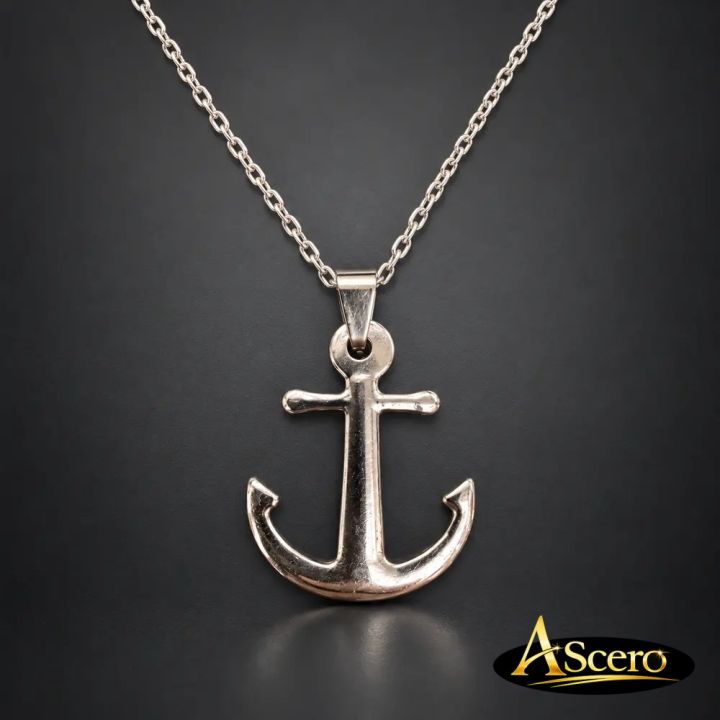 Cadena con Colgante Ancla 3Cm