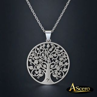 Cadena con Colgante Árbol de la Vida Grande