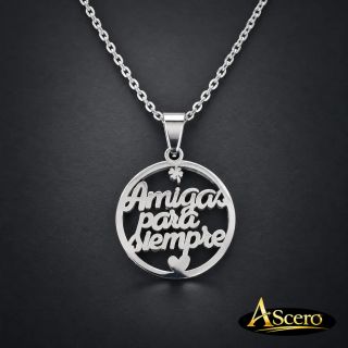 Cadena con Colgante Amigas para Siempre