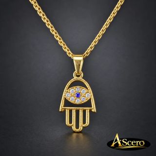 Cadena con Colgante Mano de Fátima