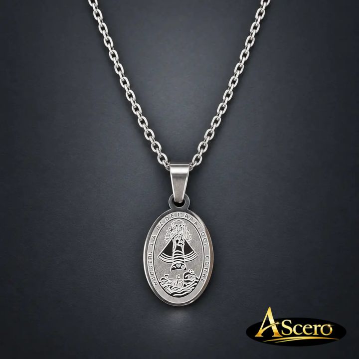 Cadena con Colgante Virgen de la Caridad del Cobre