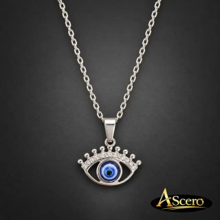 Cadena con Colgante Ojo Turco