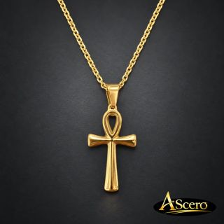 Cadena con Colgante Ankh