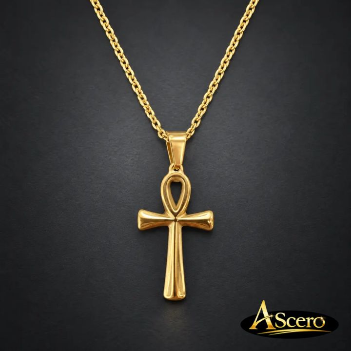 Cadena con Colgante Ankh