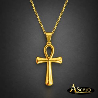 Cadena con Colgante Cruz Ankh