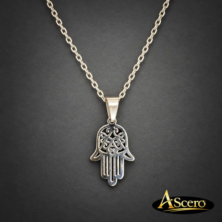Cadena con Colgante Mano de Hamsa
