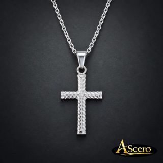 Cadena con Colgante Cruz Espiga