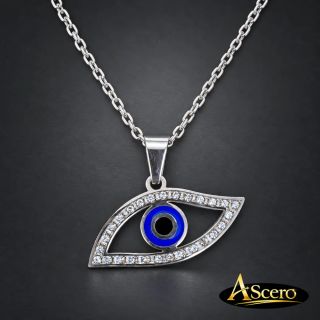Cadena con Colgante Ojo Turco