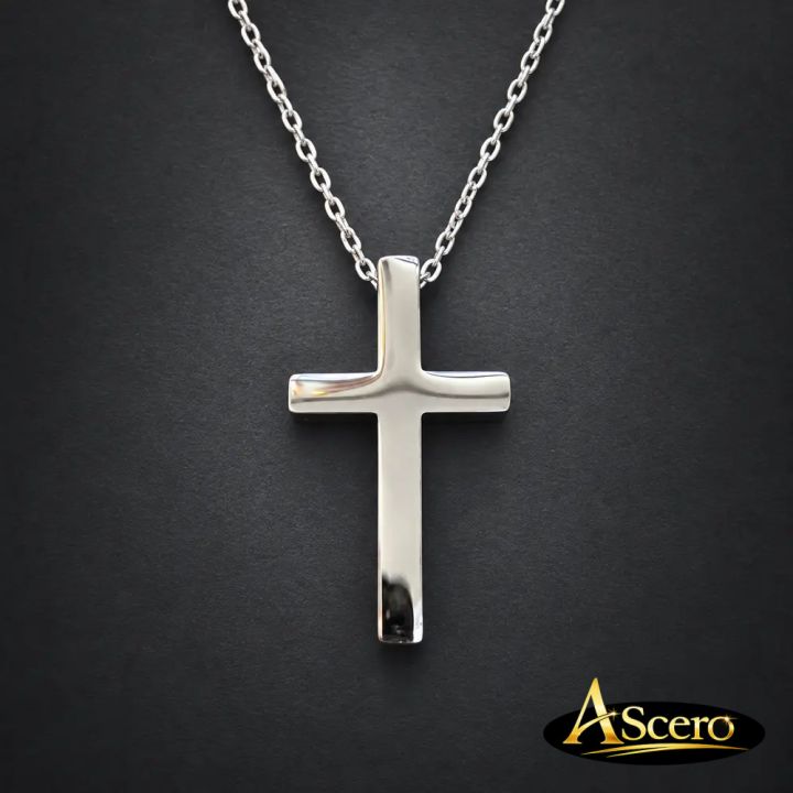 Cadena con Colgante Cruz lisa