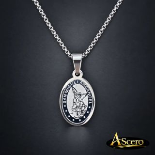Cadena con Colgante San Miguel Arcángel