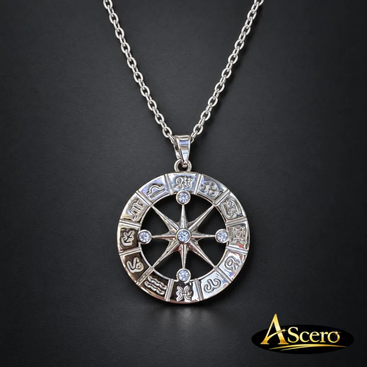 Cadena con Colgante Signos del Zodiaco