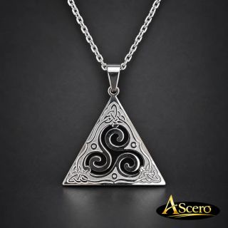 Cadena con Colgante Trisquel