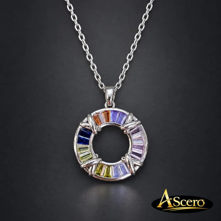 Cadena con Colgante Arcoíris